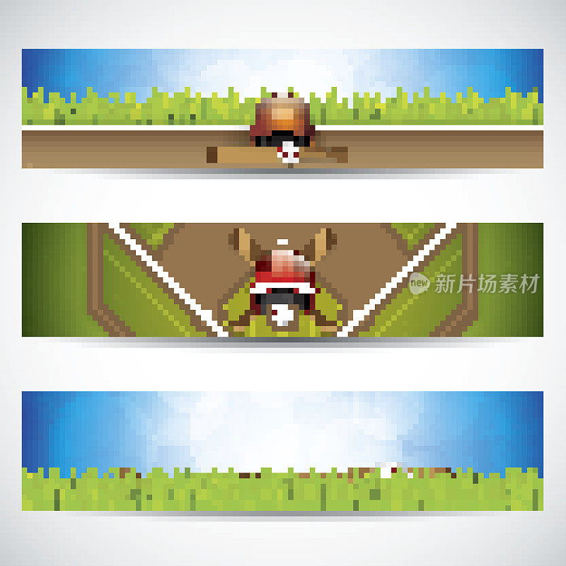 Baseball banners